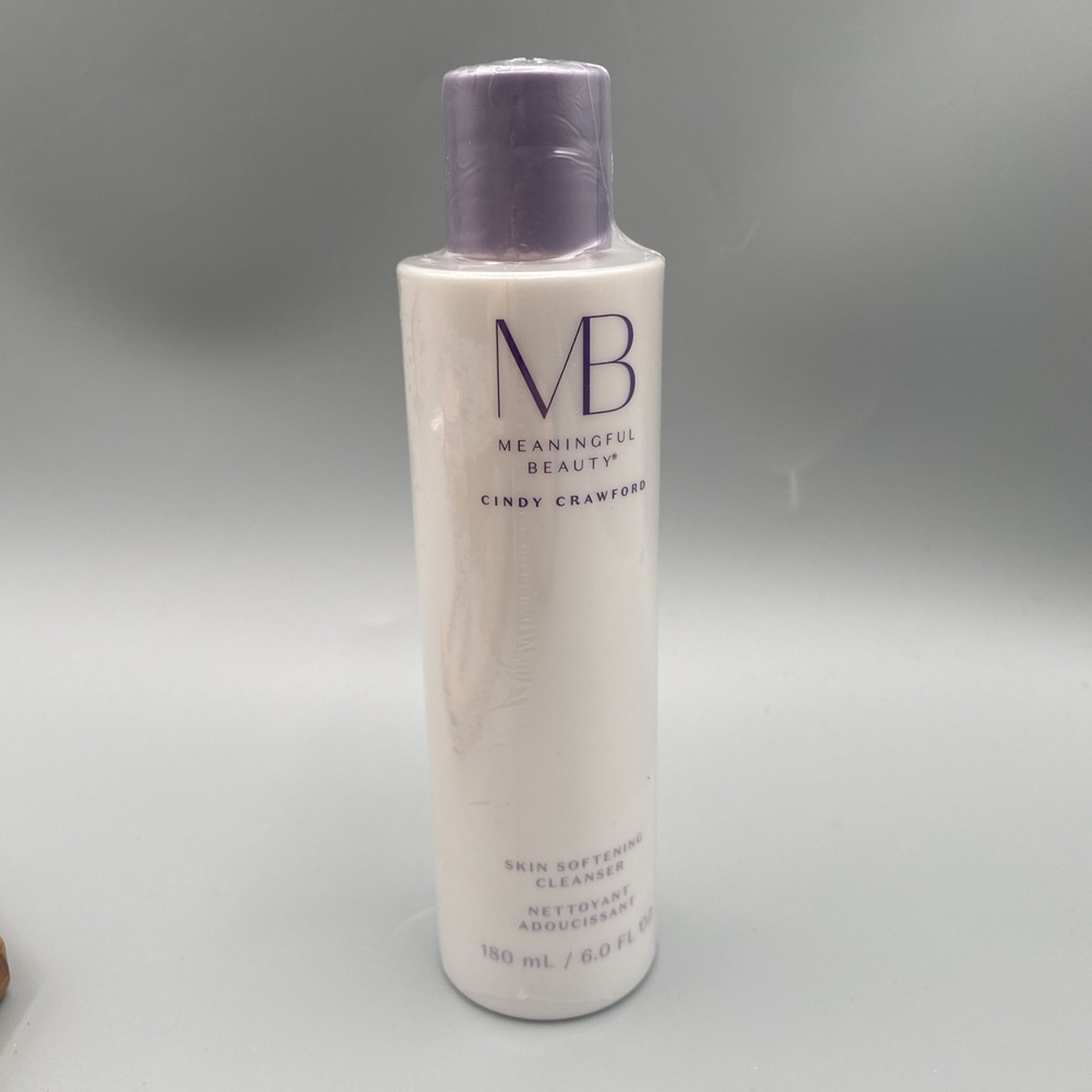 Meaningful Beauty Skin Softening Cleanser Cindy Crawford Unscented 6 oz Sealed